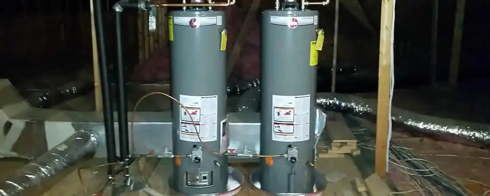 Tankless water heater installation for home hot water in Anaheim, CA